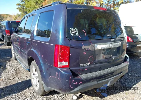 2012 Honda Pilot Ex-L from USA, damaged, VIN 5FNYF4H66CB072957